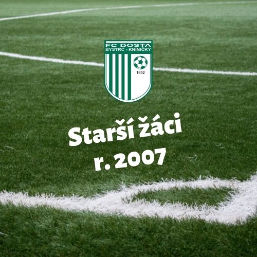 FC Dosta Bystrc - Kníničky Nominace FKD - starší žáci 21. 8. 2021 Novinky