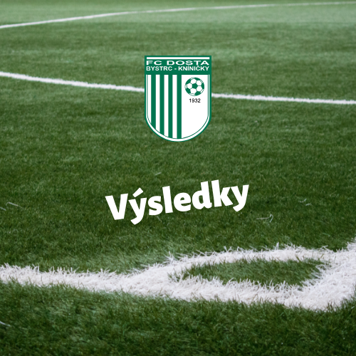 FC Dosta Bystrc - Kníničky Výsledkový servis 16. 9. - 19. 9. Novinky