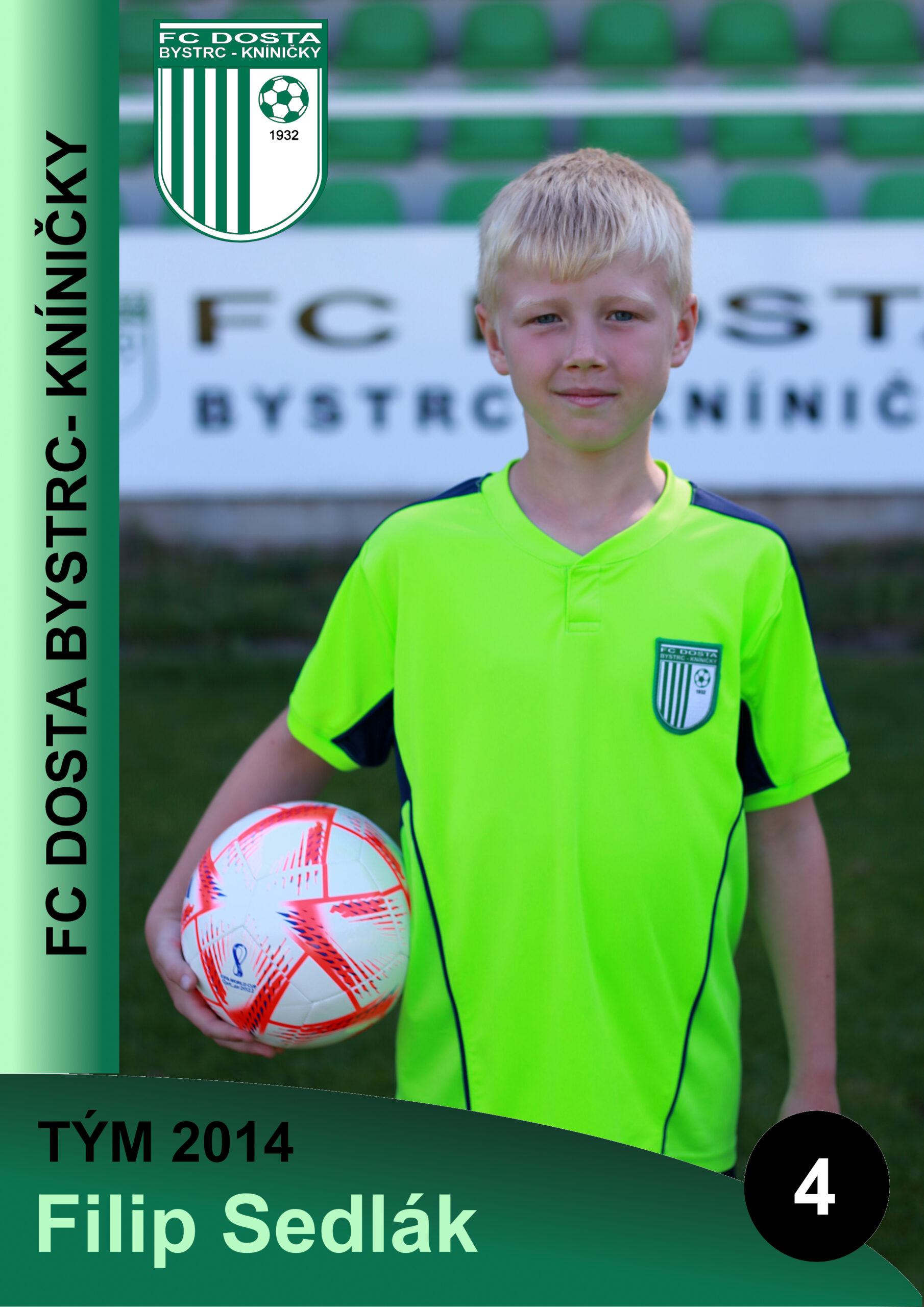 FC Dosta Bystrc - Kníničky Soupiska & realizační tým – Mladší přípravka r. 2014