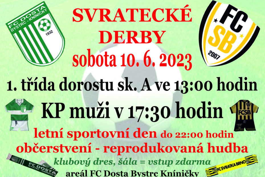 FC Dosta Bystrc - Kníničky Svratecké derby Mladší žáci r. 2012